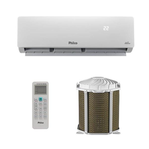Ar Condicionado Split Hi Wall Eco Inverter PAC12FC Philco 12.000 Btus Frio 220v R-32 Ar Condicionado Split Hi Wall Eco Inverter PAC12FC Philco 12.000 Btus Frio 220v R-32