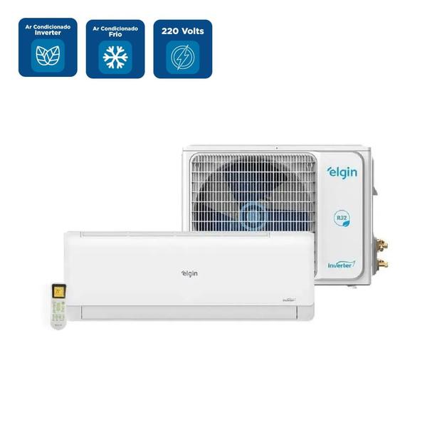 Imagem de Ar Condicionado Split Hi Wall Elgin Eco Inverter 24000 BTU/h Frio 45HJFI24C2WC  220 Volts