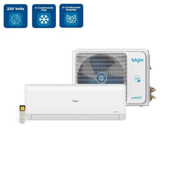 Imagem de Ar Condicionado Split Hi Wall Elgin Eco Inverter Wifi 30000 BTU/h Frio 45HJFI30C2WB 220 Volts