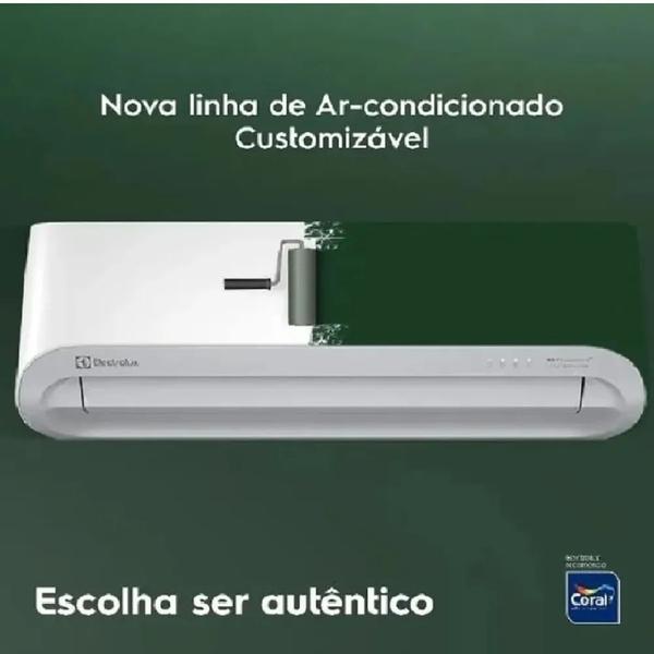 Imagem de Ar Condicionado Split Hi Wall Inverter Electrolux Color Adapt 12000 BTU/h Quente e Frio 3212IRBA206  220 Volts