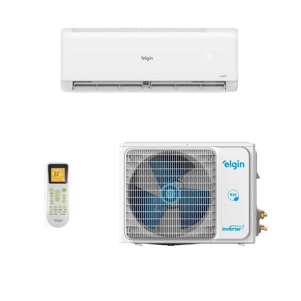 Ar Condicionado Split Hi Wall Inverter Elgin Eco III R-32 Wi-fi 12000 Btus Frio 220v Ar Condicionado Split Hi Wall Inverter Elgin Eco III R-32 Wi-fi 12000 Btus Frio 220v
