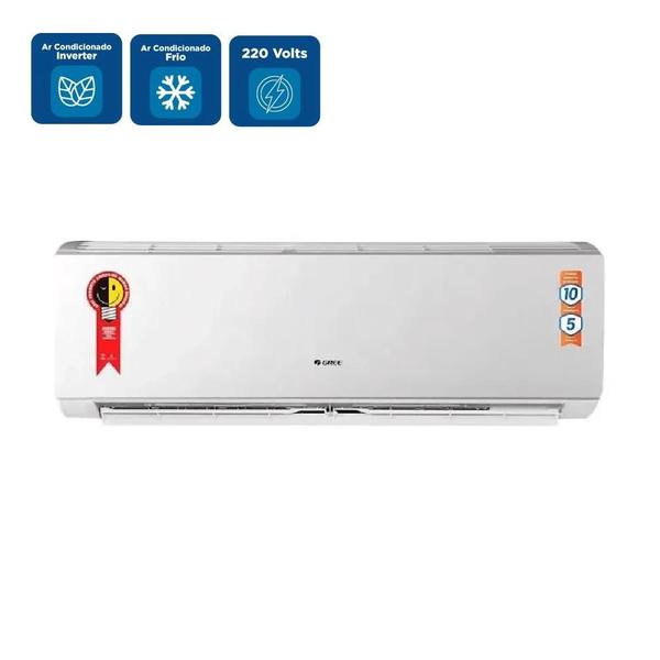 Imagem de Ar Condicionado Split Hi Wall Inverter Gree G-Top Connection 9000 BTU/h Frio CB385W10300W  220 Volts