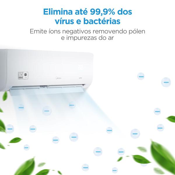 Imagem de Ar condicionado Split Hi Wall Inverter Midea Xtreme Save Connect 12.000 Btus Frio 220v R-32