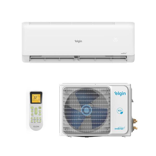 Ar Condicionado Split Hi Wall - Inverter R-32 - Eco II Wifi - Elgin - 9.000 BTUs - Quente/...