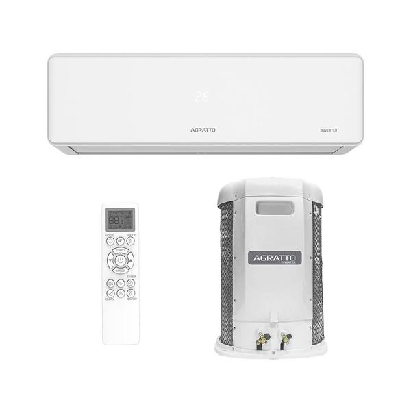 Ar Condicionado Split Hi Wall - Inverter R-32 - Fit - Agratto - 30.000 BTUs - Frio - 220V ...