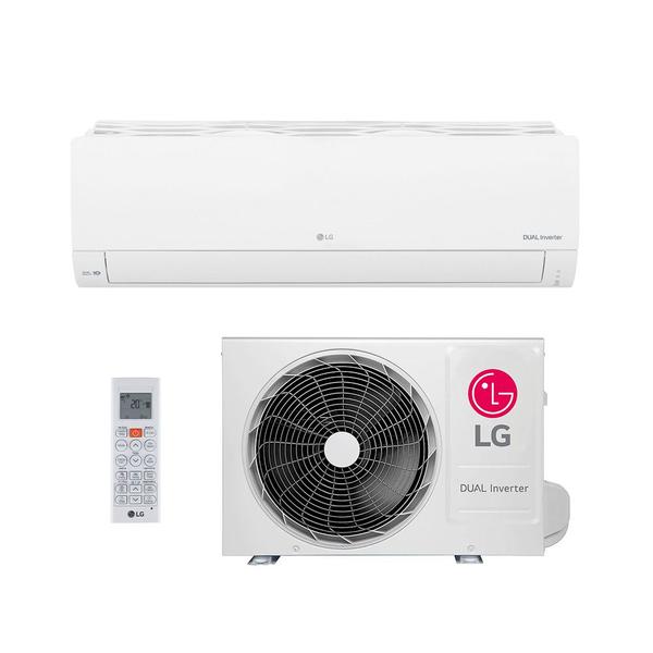 Ar Condicionado Split Hi Wall - Inverter R-32 - LG - Dual Inverter Compact + AI - 11.000 B... Ar Condicionado Split Hi Wall - Inverter R-32 - LG - Dual Inverter Compact + AI - 11.000 B...