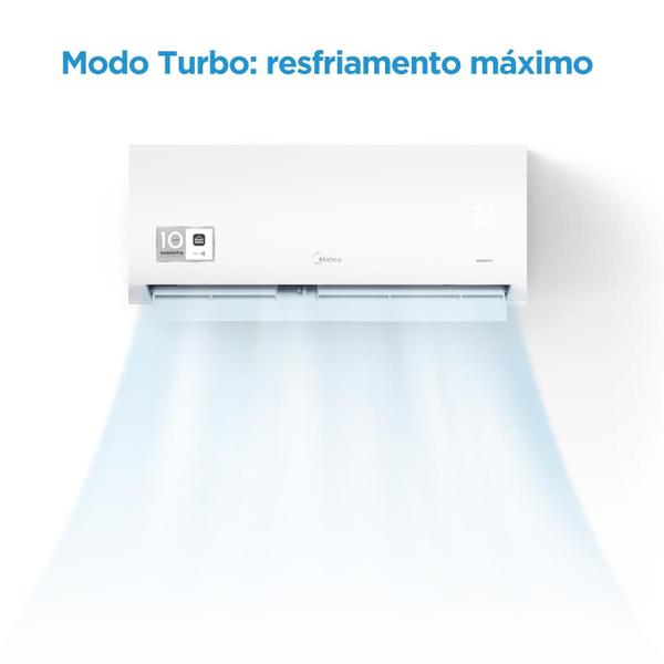 Imagem de Ar Condicionado Split Hi Wall Inverter Springer Midea 12000  Btus  Frio Xtreme Save Connect R32 220V