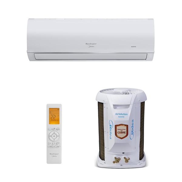 Ar Condicionado Split Hi Wall Inverter Springer Midea Airvolution Connect 12.000 Btus Frio...