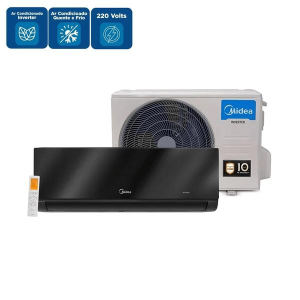 Imagem de Ar Condicionado Split Hi Wall Inverter Springer Midea Xtreme Save Connect 18000 BTU/h Quente e Frio 42MGVQI18M5  220 Volts