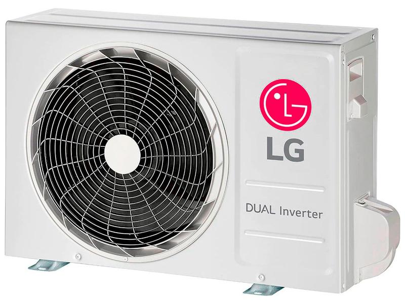 Imagem de Ar-condicionado Split Hi-Wall LG Dual Inverter 12.000 BTUs Quente e