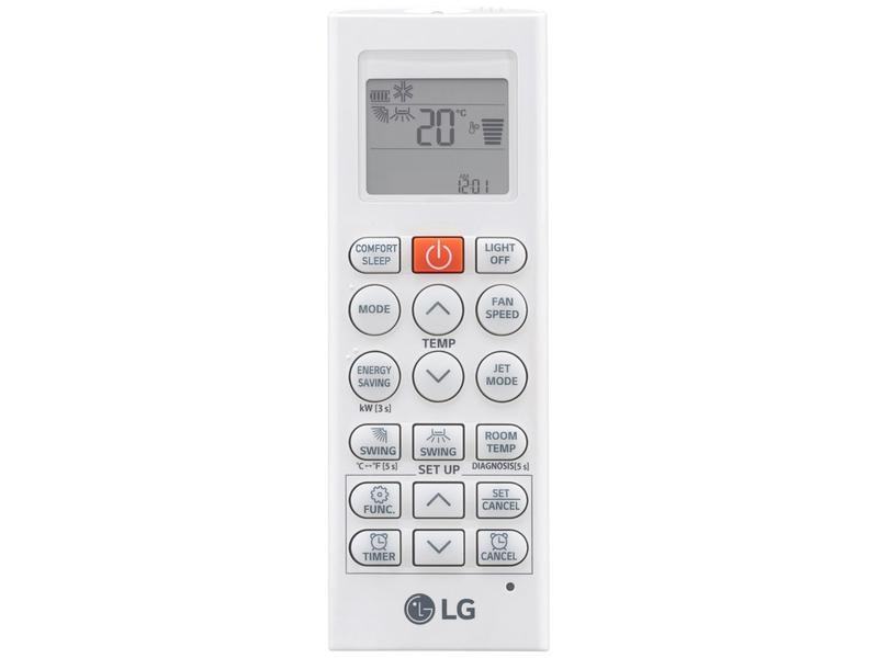 Imagem de Ar-condicionado Split Hi-Wall LG Dual Inverter Compact +AI 12.000 BTUs Frio Compact S3-Q12JAQAL