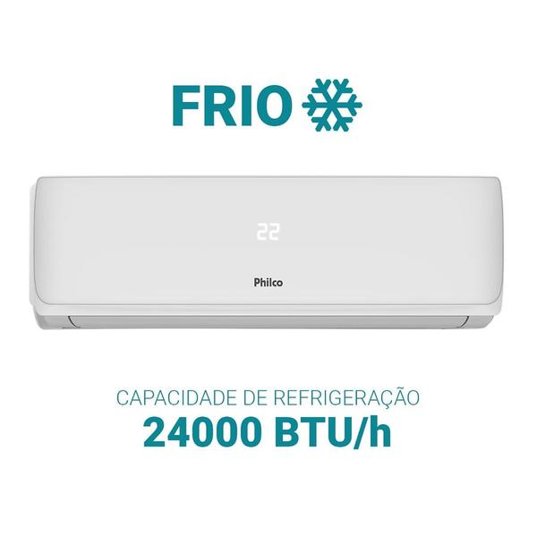 Imagem de Ar Condicionado Split Hi Wall Philco 24000 BTU/h Frio PAC24FI  220 Volts