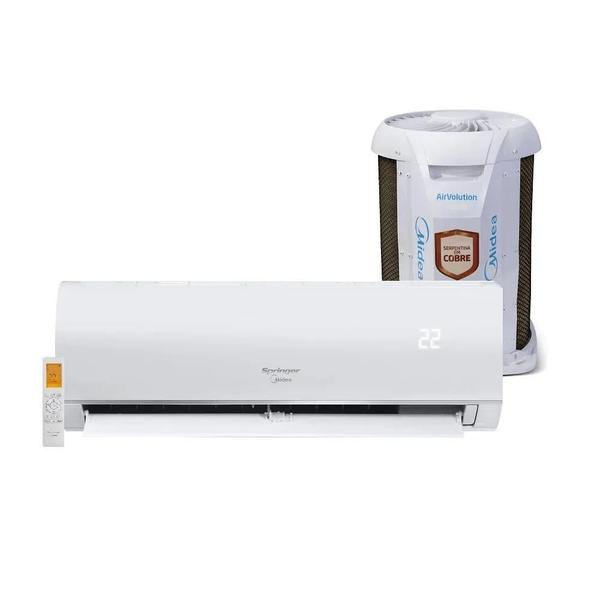Ar Condicionado Split Hi Wall Springer Midea AirVolution 9000 BTU/h Frio 42AFFCI09S5 - 220... Ar Condicionado Split Hi Wall Springer Midea AirVolution 9000 BTU/h Frio 42AFFCI09S5 - 220...