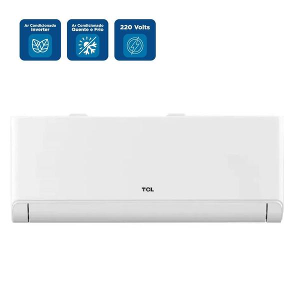 Imagem de Ar Condicionado Split Hi Wall TCL Inverter T-Pro 24000 BTU/h Quente e Frio TAC-24CHTG2-INV  220 Volts