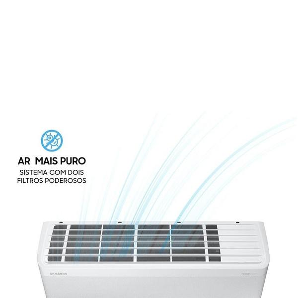 Imagem de Ar-Condicionado Split Inverter 12000 BTUs Samsung WindFree Connect High Wall Quente e Frio AR12BSEAAWKNAZ 220V