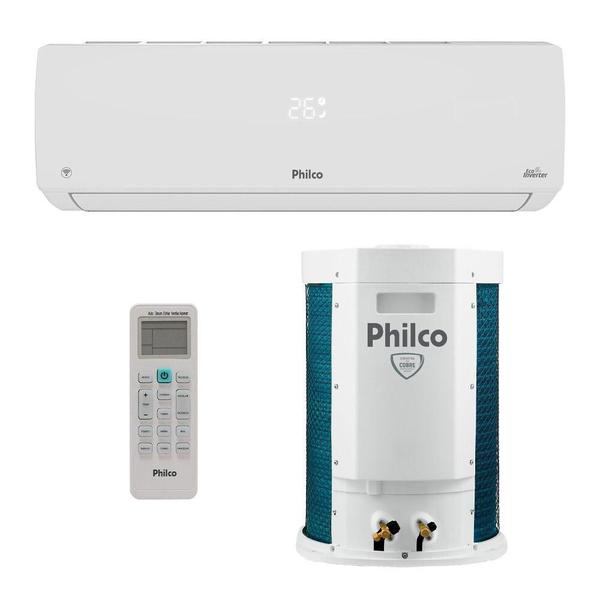 Imagem de Ar-Condicionado Split Inverter 24000 BTUs Philco Quente e Frio PAC24000IQFM15 220V