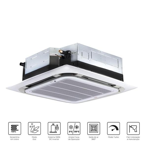 Imagem de Ar-Condicionado Split Inverter Cassete 36000 BTUs TCL Só Frio TAC-36CSA/CT 220V