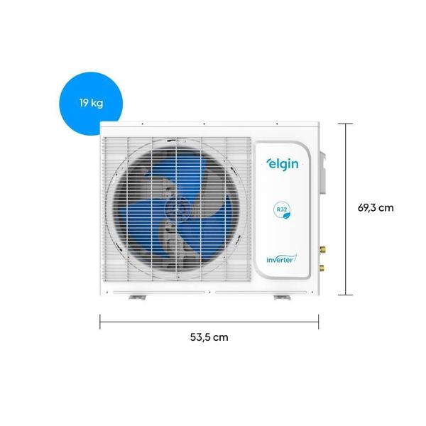 Imagem de Ar Condicionado Split Inverter Elgin Eco Dream Wi-Fi 30000 BTUs Frio 220V HIFE30C2CA