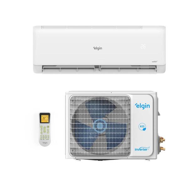 Ar Condicionado Split Inverter Elgin Hi Wall Eco II 12000 BTUs Frio HJFI12C2WB - 220V Ar Condicionado Split Inverter Elgin Hi Wall Eco II 12000 BTUs Frio HJFI12C2WB - 220V