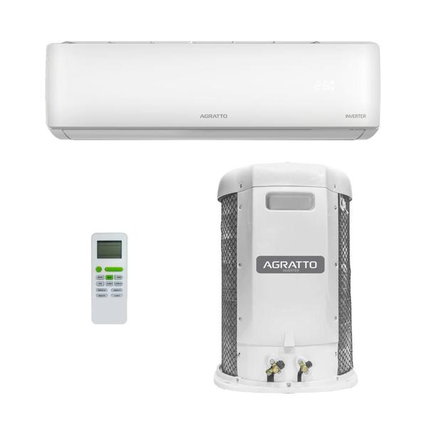 Imagem de Ar Condicionado Split Inverter Hi Wall Agratto Liv Top 18000 BTUs Quente/Frio  LCST18QF-02I - 220V