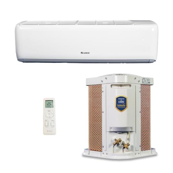Ar Condicionado Split Inverter Hi Wall Gree Gtop Auto 12000 BTUs Quente/Frio CB574N09300 -... Ar Condicionado Split Inverter Hi Wall Gree Gtop Auto 12000 BTUs Quente/Frio CB574N09300 -...