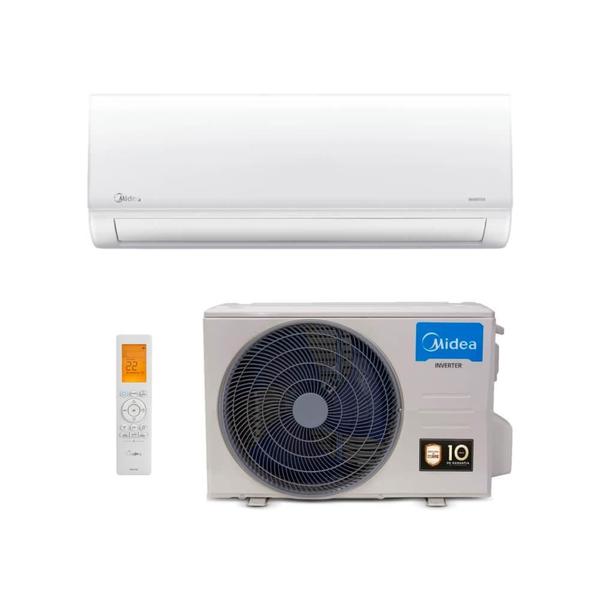 Ar Condicionado Split Inverter Hi Wall Midea Xtreme Save AI Connect 12000 BTUs Frio 42AGVC... Ar Condicionado Split Inverter Hi Wall Midea Xtreme Save AI Connect 12000 BTUs Frio 42AGVC...