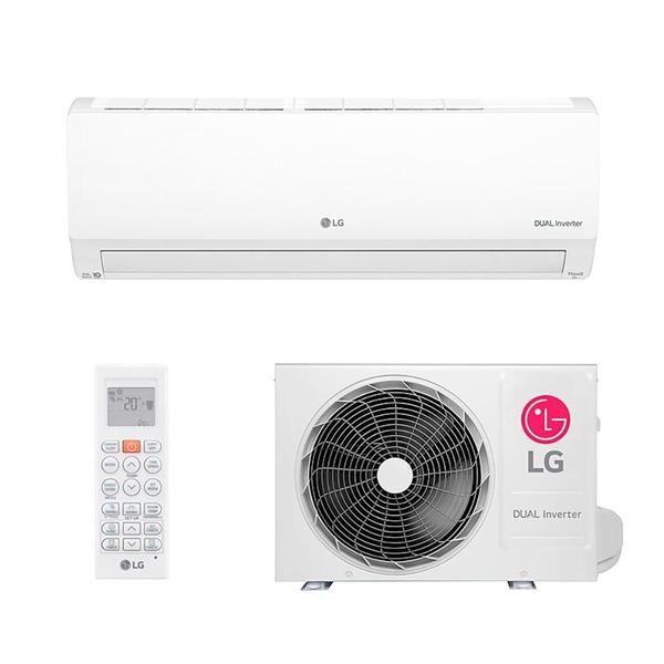 Ar Condicionado Split Inverter LG Hi Wall Dual Voice +AI 9000 BTUs Frio S3-Q09AA31A - 220V Ar Condicionado Split Inverter LG Hi Wall Dual Voice +AI 9000 BTUs Frio S3-Q09AA31A - 220V
