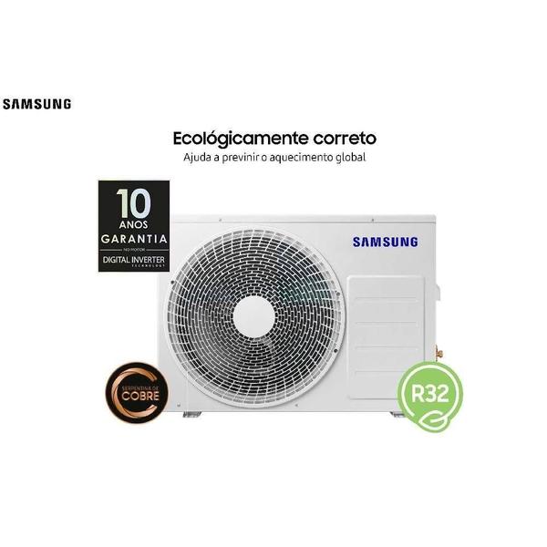 Imagem de Ar Condicionado Split Inverter Samsung WindFree AI 12000 BTUs Quente e Frio 220V AR12DXFAAWKXAZ