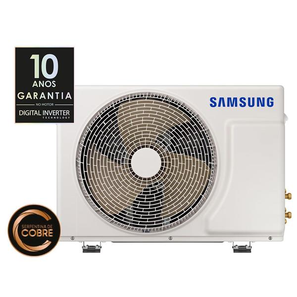 Imagem de Ar-condicionado Split Inverter Samsung WindFree Black Edition Sem Vento 18.000 BTUs Frio AR18CVFCABTNAZ 220V