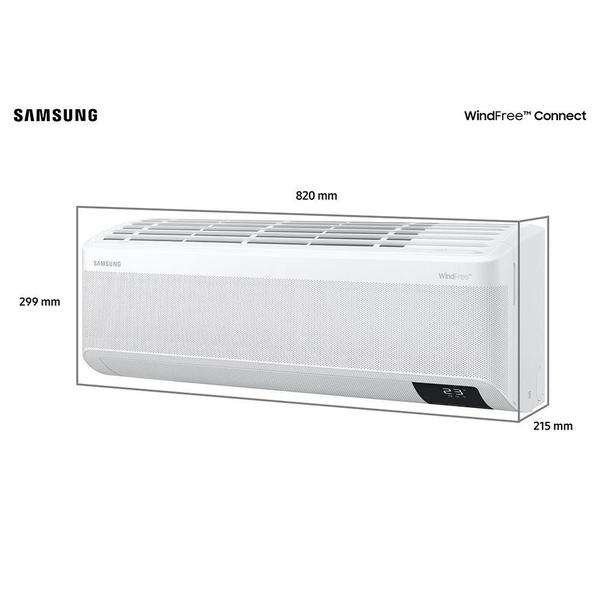 Imagem de Ar Condicionado Split Inverter Samsung WindFree Connect 9000 BTUs Quente/Frio 220V AR09BSEAAWKXAZ