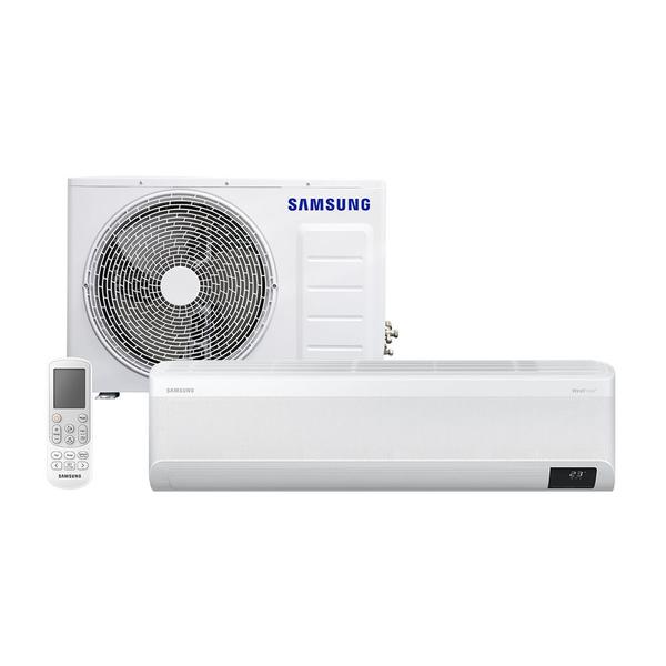 Imagem de Ar-condicionado Split Inverter Samsung WindFree Connect Sem Vento 18.000 BTUs Frio AR18BVFAAWKNAZ 220V