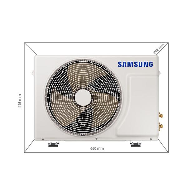 Imagem de Ar-condicionado Split Inverter Samsung WindFree Connect Sem Vento 18.000 BTUs Frio AR18CVFAMWKNAZ 220V