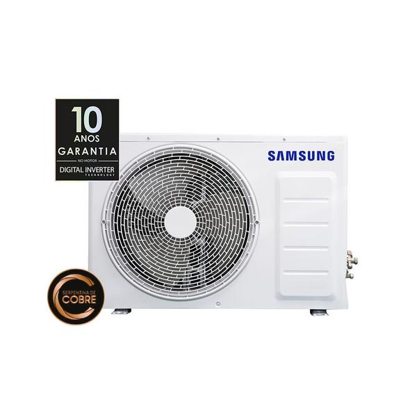 Imagem de Ar-condicionado Split Inverter Samsung WindFree Connect Sem Vento 18.000 BTUs Quente e Frio AR18BSEAAWKNAZ 220V