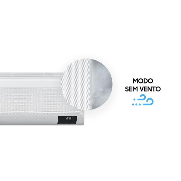 Imagem de Ar-condicionado Split Inverter Samsung WindFree Connect Sem Vento 22.000 BTUs Frio AR24BVFAAWKNAZ 220V