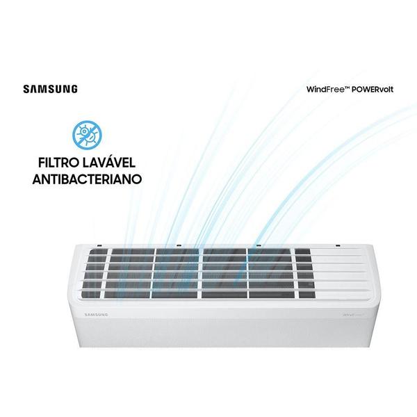 Imagem de Ar Condicionado Split Inverter Samsung WindFree PowerVolt Frio 12000 BTUs Bivolt AR12BVFAVWKXAZ