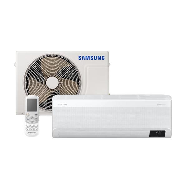 Imagem de Ar-condicionado Split Inverter Samsung WindFree PowerVolt Sem Vento 12.000 BTUs Frio AR12BVFAVWKNAZ Bivolt