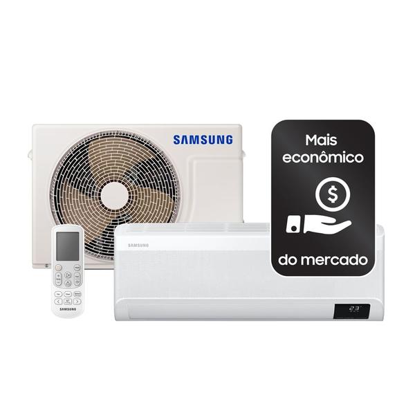 Imagem de Ar-condicionado Split Inverter Samsung WindFree Pro Energy Sem Vento 12.000 BTUs Frio AR12CVFAAWKNAZ 220V