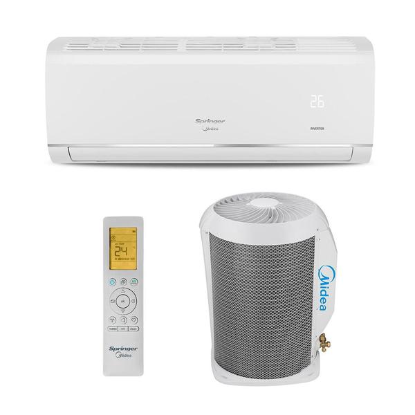 Ar Condicionado Split Inverter Springer Midea Connect 18000 BTUs Frio 42AFVCI18S5 - 220V Imagem de Ar Condicionado Split Inverter Springer Midea Connect 18000 BTUs Frio 42AFVCI18S5 - 220V