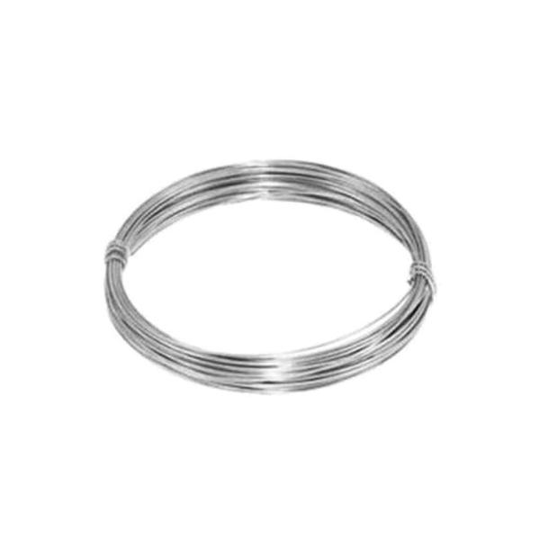 Imagem de Arame de aço inox AISI 302 polido brilhante duro 0,80 mm com 10 mt