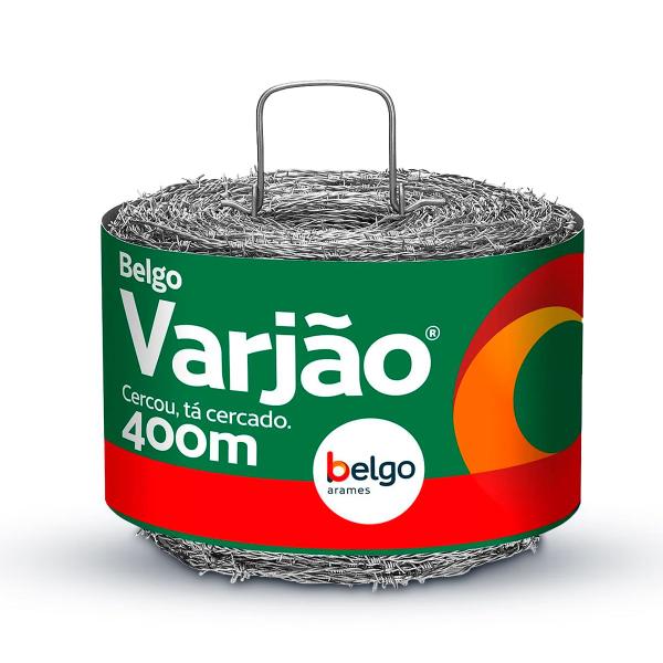 Imagem de Arame Farpado Varjão Fio 14 400m - Belgo