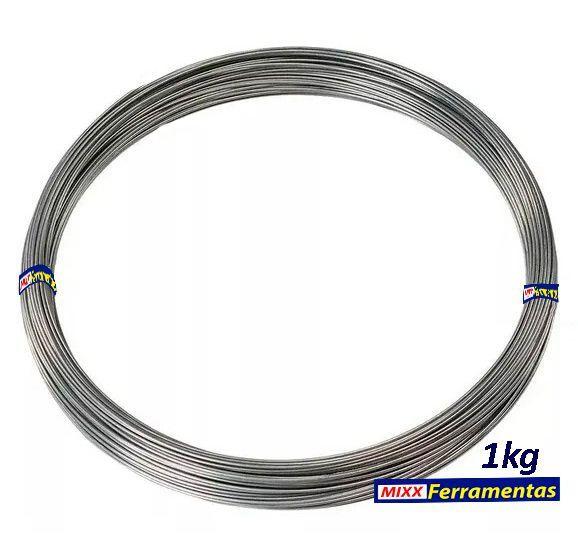 Imagem de Arame Galvanizado 12 Liso 1kg * 5079