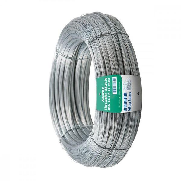 Imagem de Arame Galvanizado Morlan Numero 14 2,11Mm Kg  1023