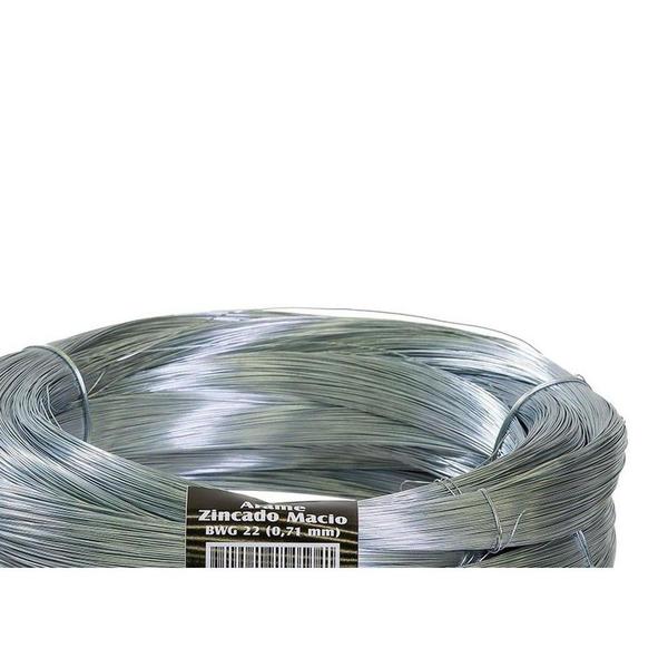 Imagem de Arame Galvanizado Morlan Numero 22 0,71Mm Kg  1027