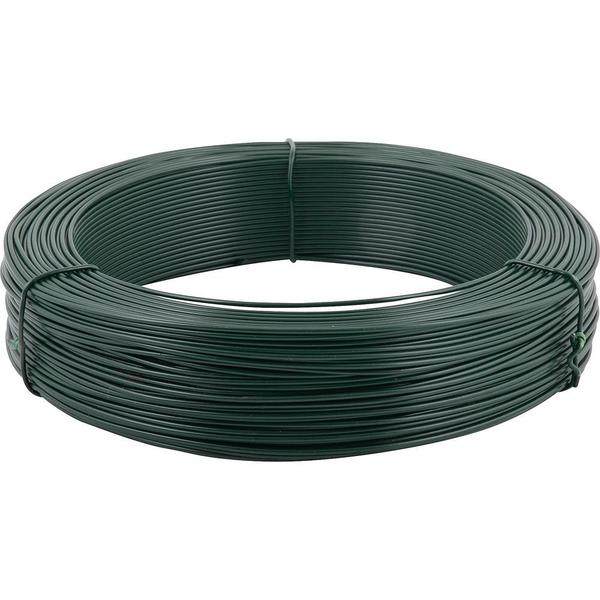 Imagem de Arame Galvanizado Revestido com Pvc Verde Bwg20 1KG Vonder