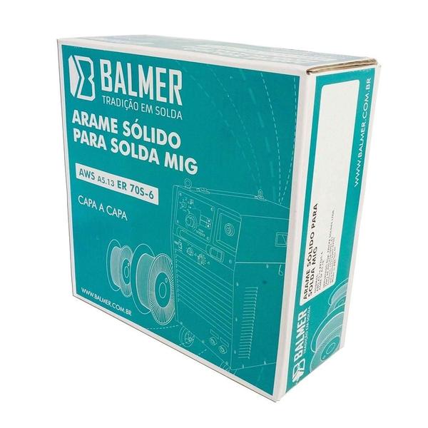 Imagem de Arame Mig Balmer 1,0 mm, 15Kg