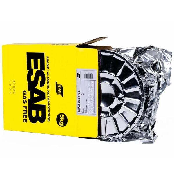 Imagem de Arame Tubular Esab Auto Protegido Gas Free 0,80Mm E71Tgs 5Kg