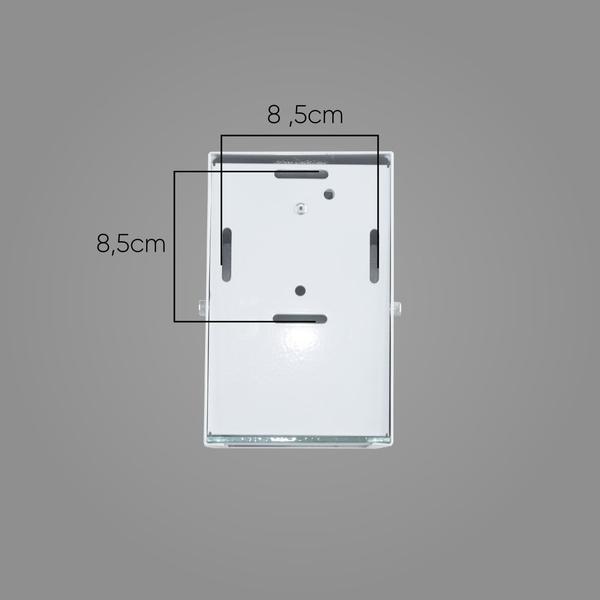 Imagem de Arandela 1 Foco Facho E Frisos Marrom + LED Br. Frio St294