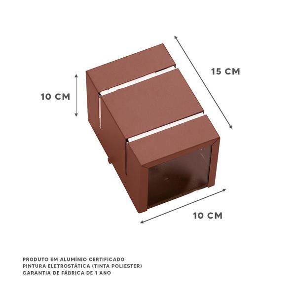 Imagem de Arandela  2 Focos E 2 Frisos Parede Muro Externa Ar1510