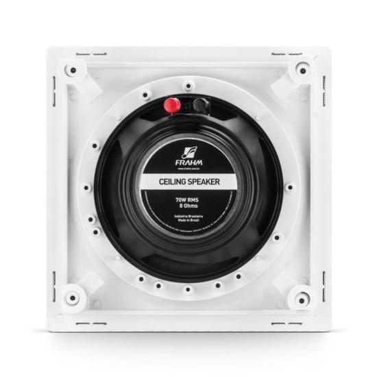 Imagem de Arandela 6" Frahm 70w Quadrada Cx Branca