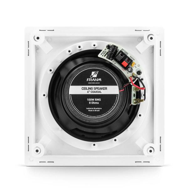 Imagem de Arandela 6" FRAHM HS 200W Quadrada Branca